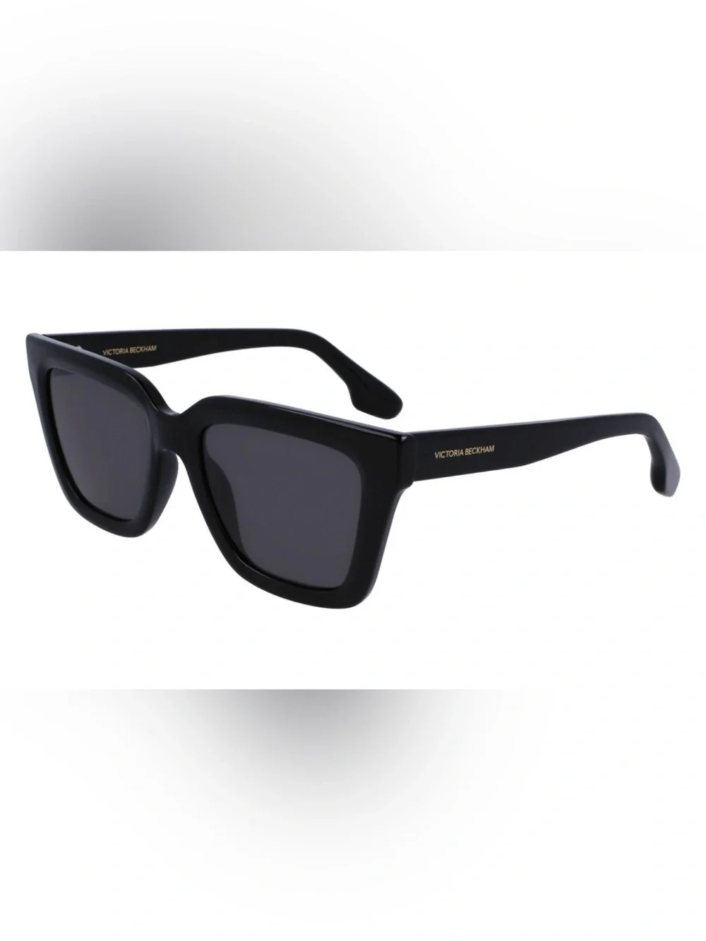 Victoria Beckham VB644S 001 Black Square Sunglasses - As Worn By Princess Kate